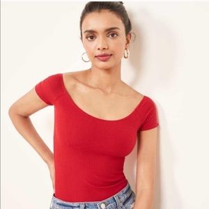 Red reformation top!!